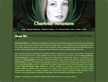 Tablet Screenshot of charlottestrantzen.com